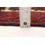 Tapis en laine rouge 6 pi 2 po x 7 pi 9 po "one-of-kind" à la main-noué la 1980 esari turque Shavertown
