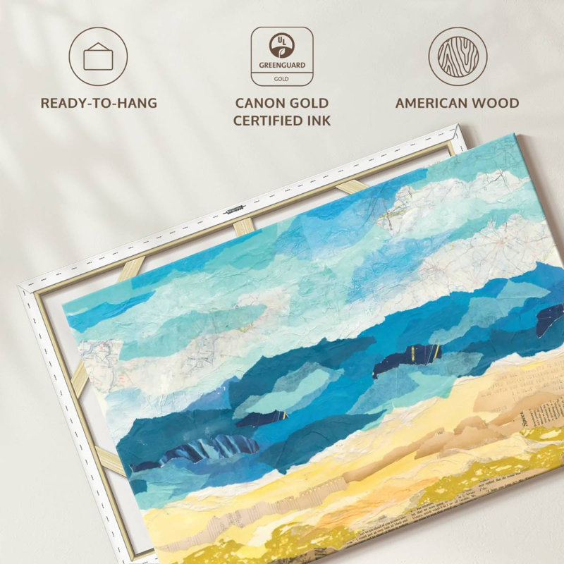 Avery Abstract Coastal I, 26" H x 39" W