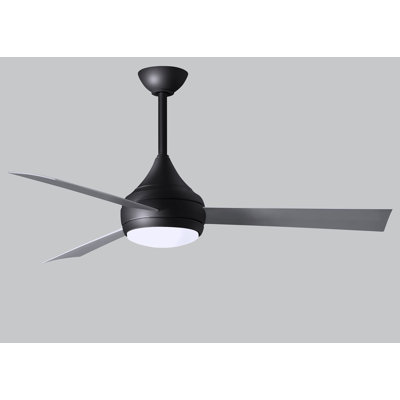 Donaire LED Outdoor Downrod Ceiling Fan