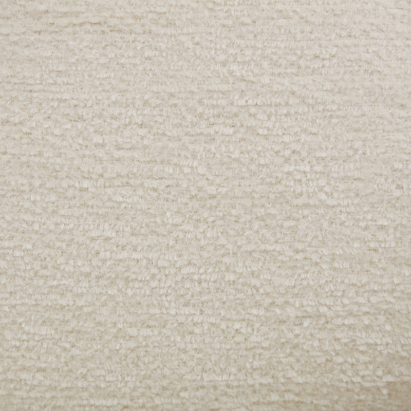 Ensemble de 2 chaises de salle à manger en chenille avec roues universelles, Beige