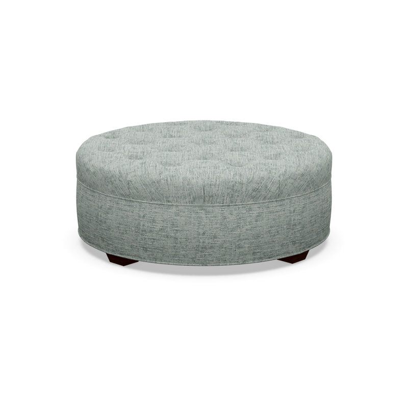 Round Ottoman, 2243-77, Walnut