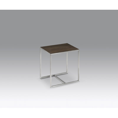Loraina Solid Wood Top End Table