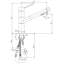 Cox Pull Out Single Lever Monobloc Tap-30931769