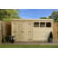 Shiplap Pent Wooden Shed-122082408