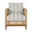 Fauteuil demi-tonneau péninsule - Raphia clair / bois de santal-48655852-62363758-70104867