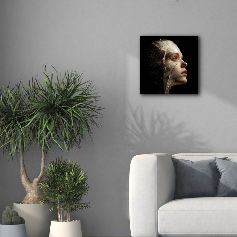  «Universal Mind 3» par Ann Klee, art mural sur toile, 18 po x 18 po, H 18 po x l 18 po