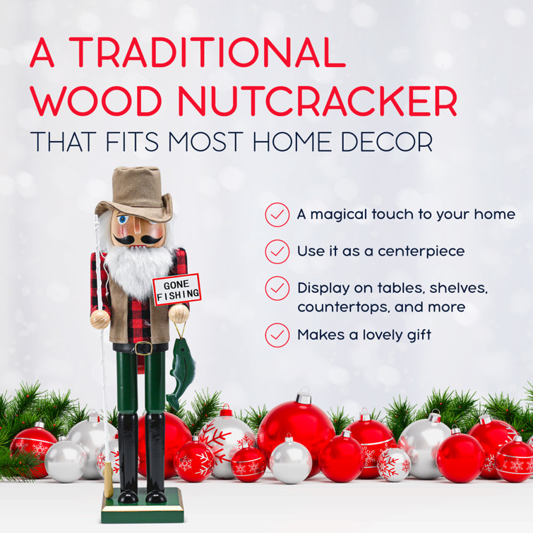 The Holiday Aisle® Christmas Fisher Man Nutcracker - Wayfair Canada