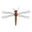 Animals Wire Wing Dragonfly Wall Décor