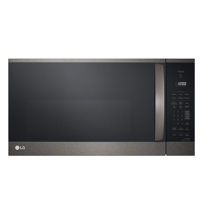 LG Smart Over-the-Range Microwave, 1.8 cu. ft., Black Stainless Steel