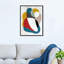 «Lovely Weather Modern Blue», impression sur toile-91084441-91084442