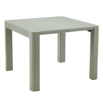 Patioflare 40IN Square Patio Table, Green