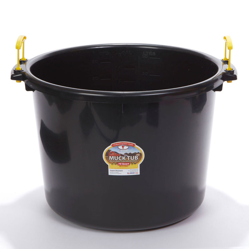 Little Giant Plastic Bucket, Black