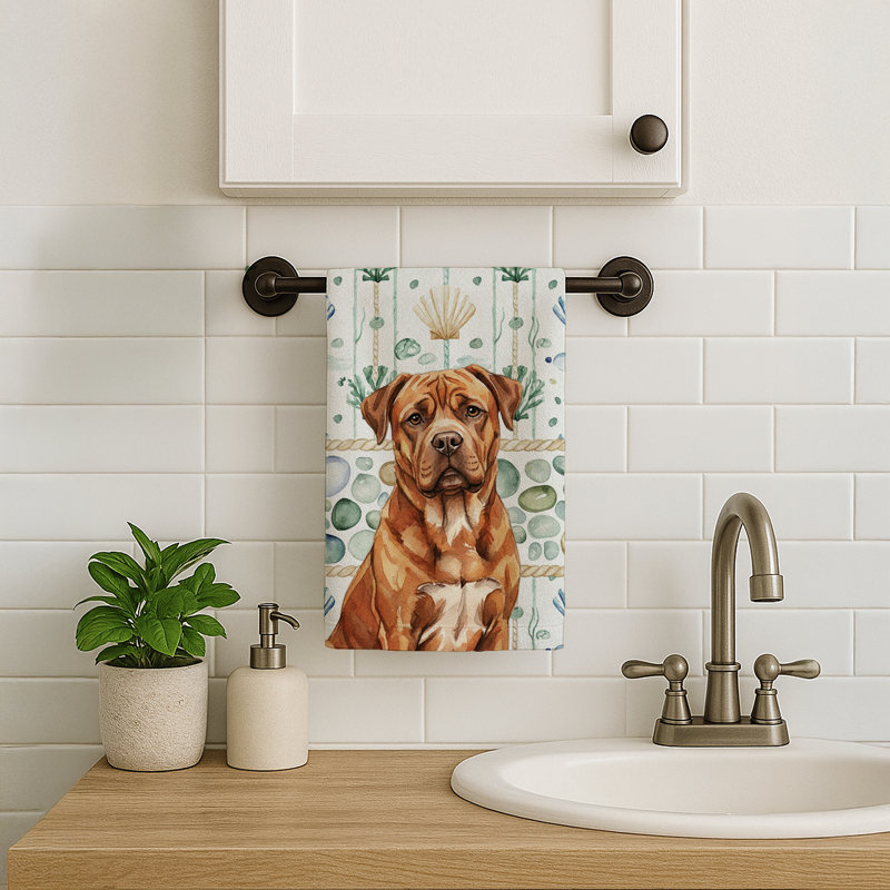 Torchon acajou Dogue de Bordeaux, Acajou Dogue de Bordeaux