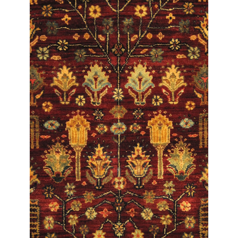 Agra Handmade Wool Oriental Area Rug