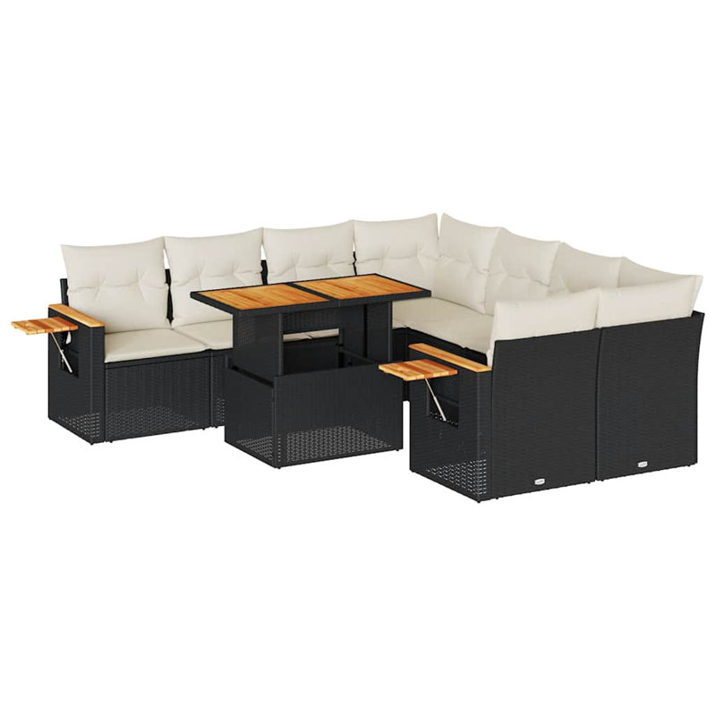 62cm Wide Patio Sofa with Cushions