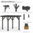 Solid Wood Pergola-98353356