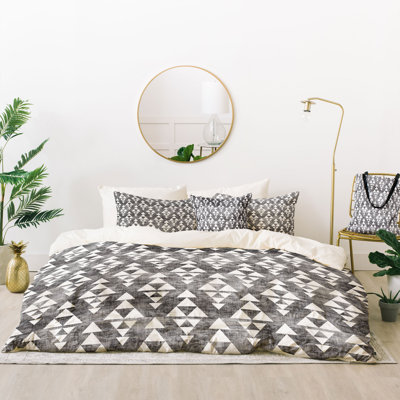 Holli Zollinger Polyester Geometric Shapes Duvet Cover