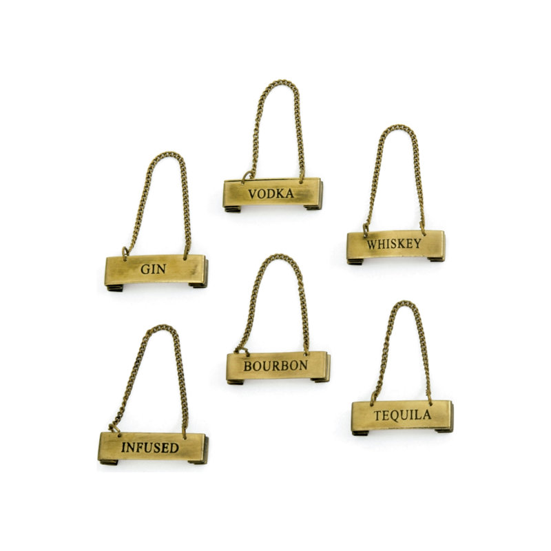 Jaylynn Gold Wine Charm