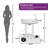 Balconera Hand Washing Station with 30 L Water Capacity