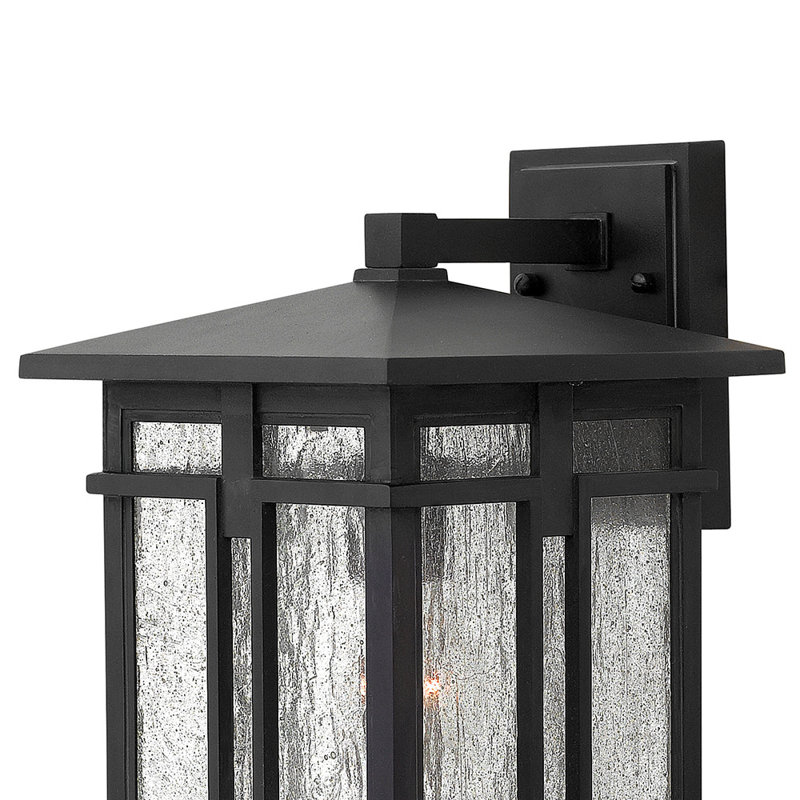 Tucker 1-Light Aluminum Outdoor Craftsman Wall Lantern, 14.75" H x 9" W, Incandescent