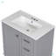 Ensemble de meuble-lavabo moderne 30 "avec lavabo-100166318