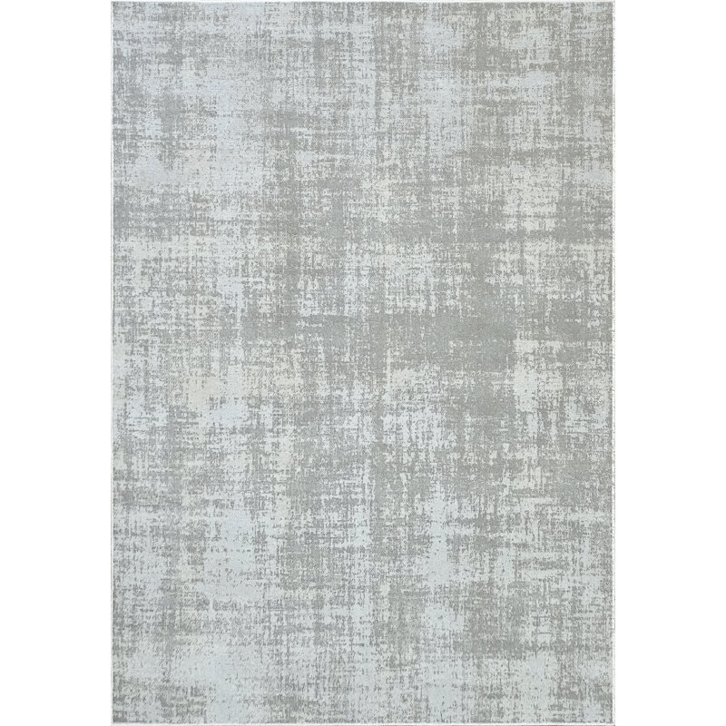Tapis gris Cales, Rectangle 7 pi 10 po x 10 pi 10 po