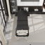 Portable 3-section Aluminum Massage Table Premium Pu Leather Spa Bed With Headrest, Arm Support Carry Bag