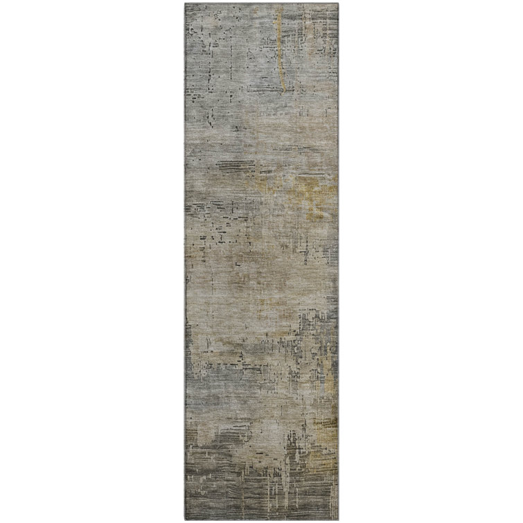Premium Machine Washable Baford AMF1650 Abstract Rug