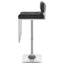 Tabouret de bar rotatif à hauteur ajustable avec structure en métal Kinnear-20424879
