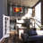 80-in 10-Lite Glass Wood Painted French Doors