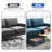 Under Couch Storage, 2 Pack Under Couch Storage Containers,Foldable Under Sofa Storage Keeps Things Out,Under Couch Storage Box For Toys,Blocks,Puzzles, Plush Dolls,Books(23.62*15.75*3.93In)