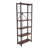 Origami Foldable 6-Shelf Classic Stamped Steel Bookcase-1788964972