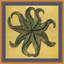 Gold Leaf Starfish 3 Print