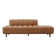 Irmeli 35'' Genuine Leather Upholstered Chaise Lounge