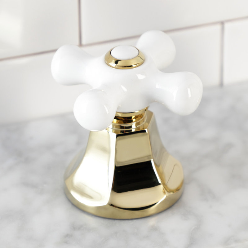 Pomme de douche portative, Laiton poli