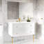 Alma 30.25" Wall Mounted Single Bathroom Vanity with Top-1630531626