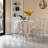 Kurland Slat Back Side Chair in Clear