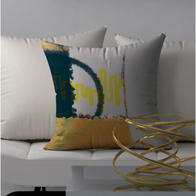  Flair Quiet Square Pillow Cover & Insert