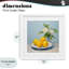 Vase de fleurs et de citrons, reproduction sous verre, design by Creative Studio-130831425-130831430