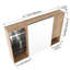 Armoires à pharmacie peu encombrantes, miroir en bois 41,4 po, salle de bain rustique