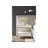 Modern Ingrid Selenite Front Polished Nickel Nightstand 32" Wide