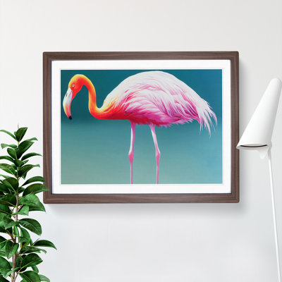 Euphoric Flamingo - Framed Print