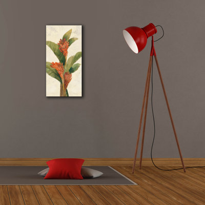 «Ginger Blossom On White» par Albena Hristova, art mural sur toile