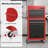 Steel Single Storage Cabinet ( 42.5 " H x 24 " W x 13 " D)