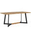 Lought Metal Base Dining Table