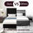 Plainfield Upholstered Wingback Bed Frame with 61" Tall Headboard-787738720-787738721