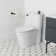 Toilette allongée deux pièces Studio S 1,28 GPF (économe en eau) (siège inclus)