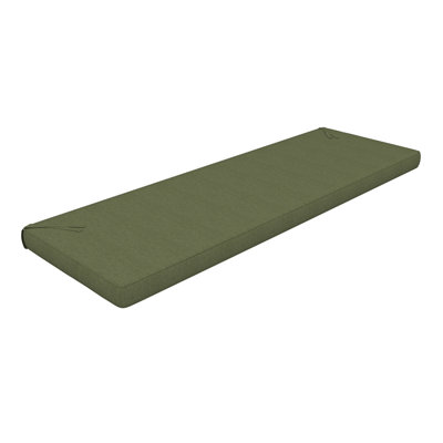Coussin de banc intérieur / extérieur Sunbrella®, 3 po d'épaisseur