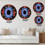 Fractale portail magique - horloge murale moderne-73197262