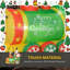 Chirsmas Inflatable Train With Santa Claus, Snowman, Blow-Up Outdoor Display